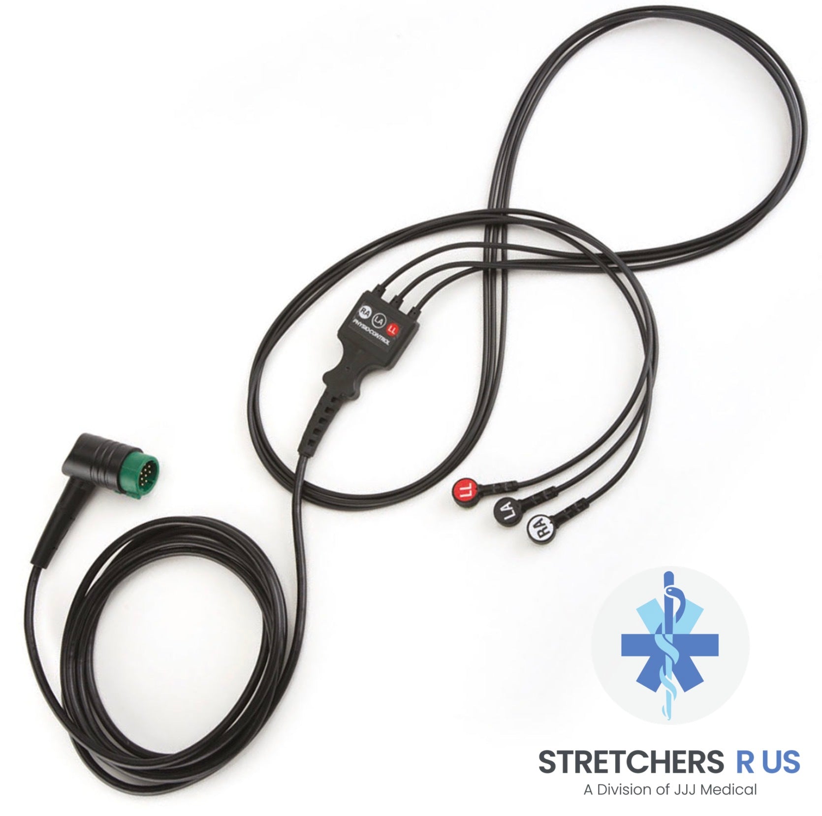 Stryker / Physio-Control OEM (SKU - 11110-000029) 3-wire ECG cable