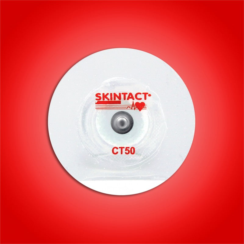 Skintact CT-50 Clear Tape Wet Gel ECG Electrodes | Box & Case Quantities