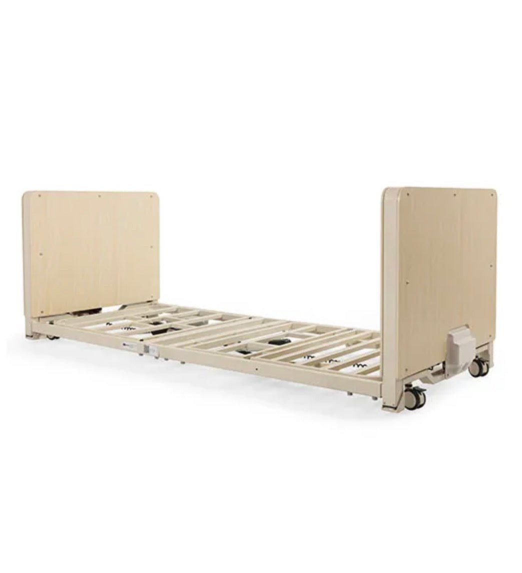 Medacure ULB3.9-42 | Ultra-Low 42″ Bed | Long Term Care Bed Frame | Custom Finish & Rail Options