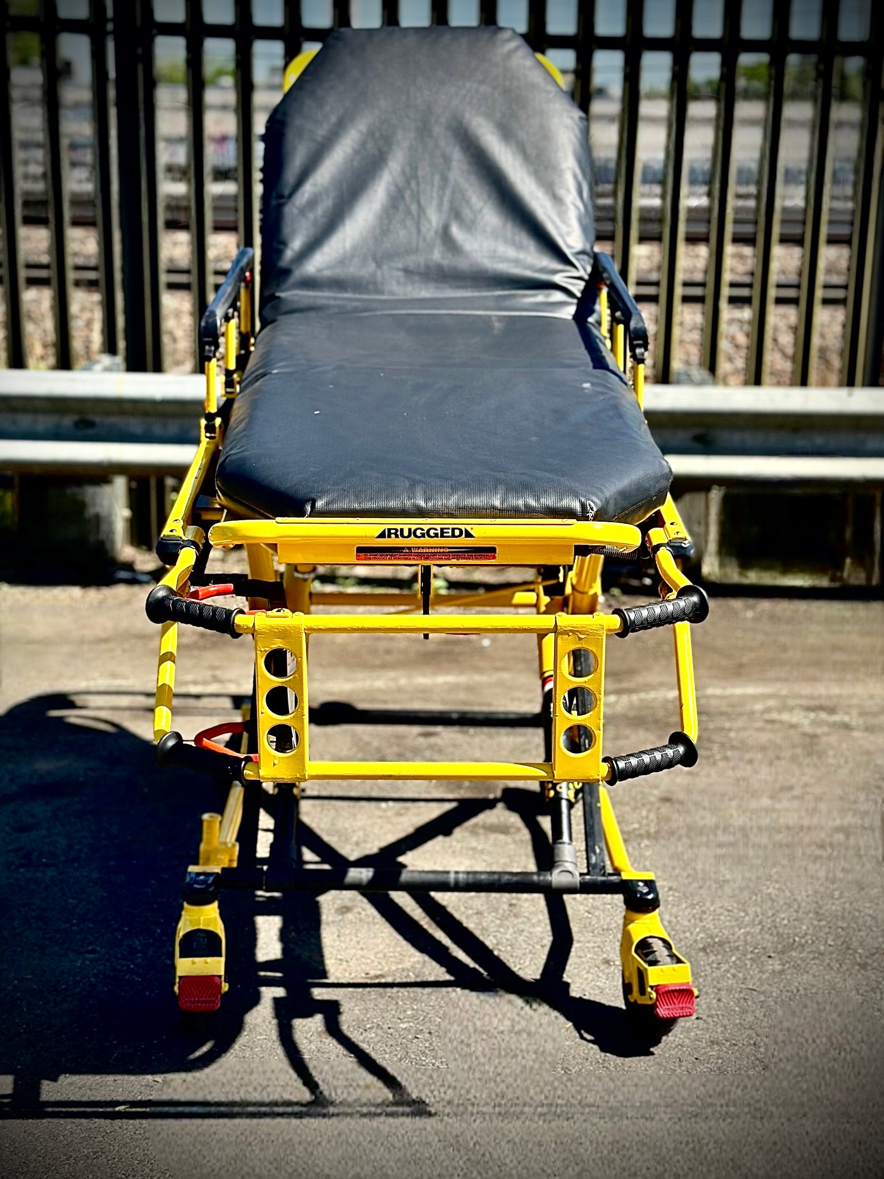 Stryker 6083 MX Pro Bariatric 850-1600 LBS Capacity Ambulance Cot | Refurbished STR6083