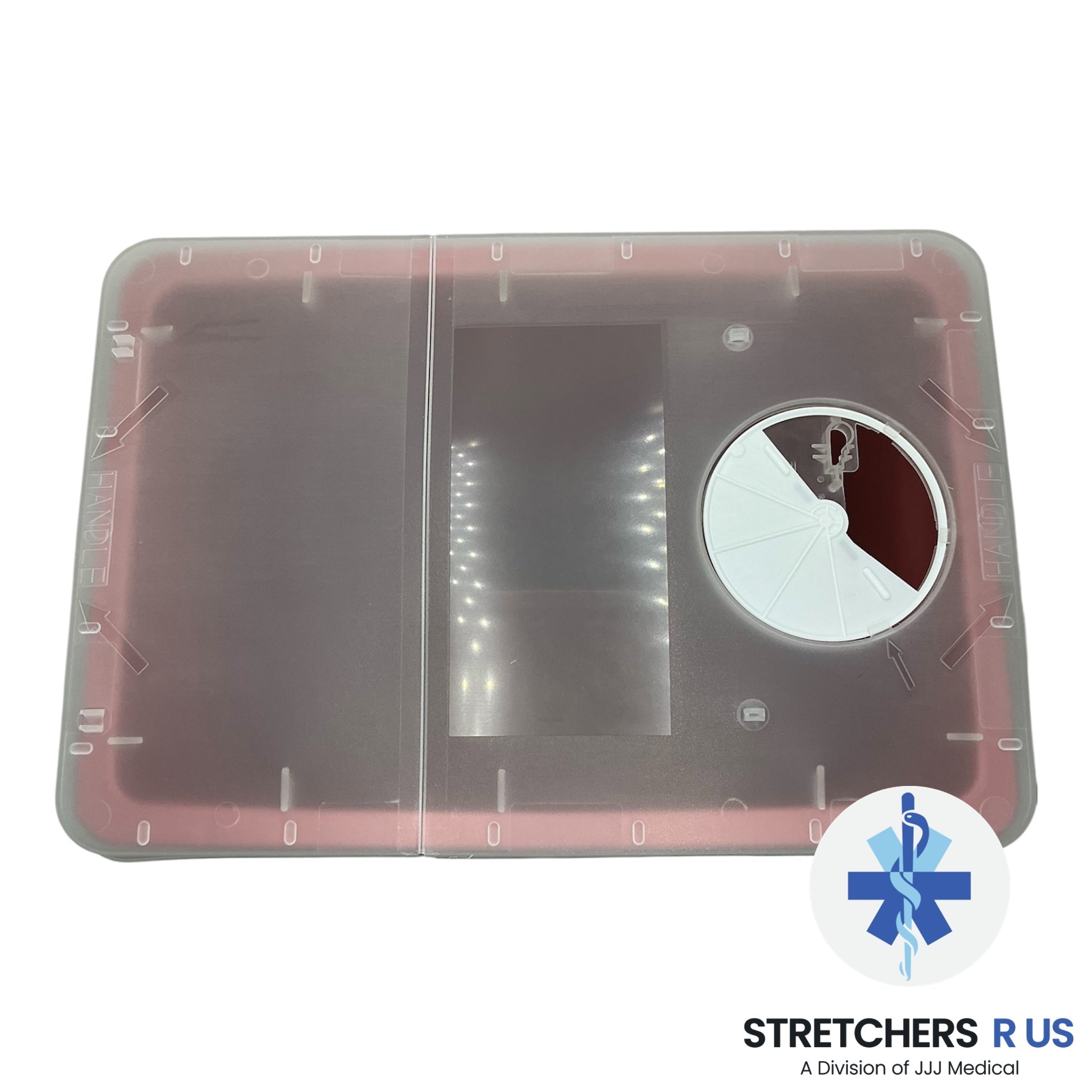 COVIDIEN Sharps Container – 8 Gallon, Hinged Lid, Red (2 - Pack) - MEDICAL WASTE SUPPLIES - Stretchers R Us