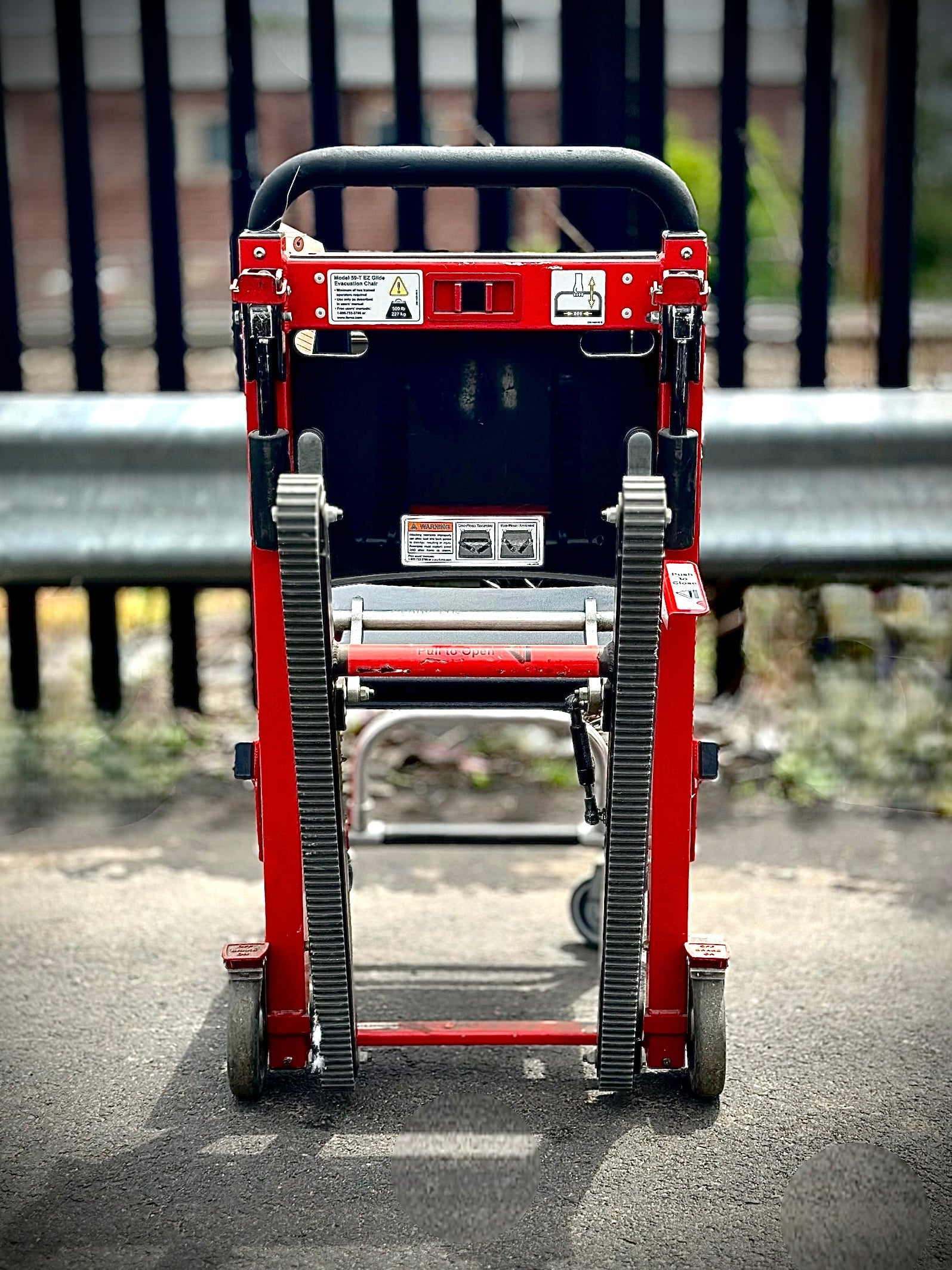 Ferno EZ Glide Stair Chair 500 LBS Capacity | Used Equipment - Ferno - JJJ Medical