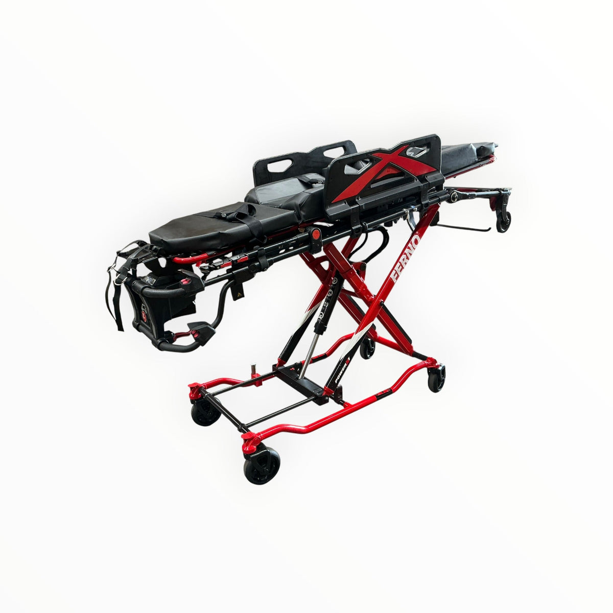 Ferno Power X1 Powered Ambulance Stretcher - 700 Lbs Capacity - Refurbished & Recertified - Ambulance Cot - Stretchers R Us
