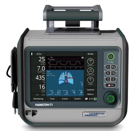 Hamilton Medical | 161009 | HAMILTON-T1 Military Edition Transport Ventilator - Stretchers R Us