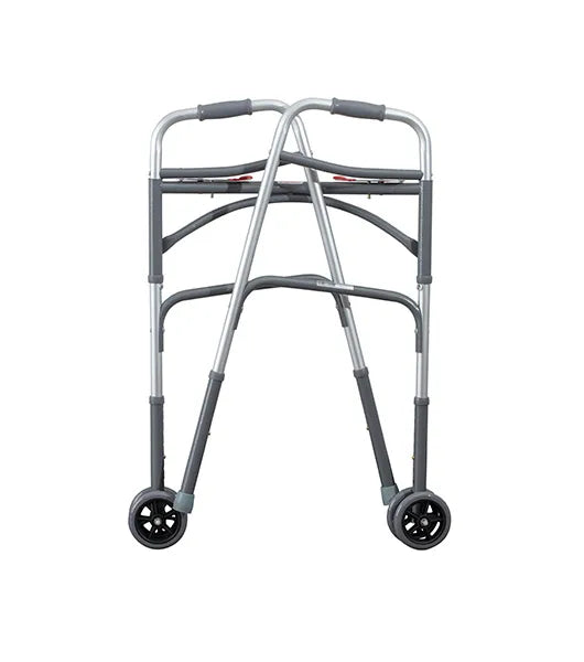 Medacure Bariatric 2-Button Folding Walker | AWNW-B500, AW5W-B500 | Standard & 5" Wheel Models Available