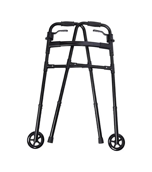 Medacure Lightweight Adult Paddle Walker with 5" Wheels | AW5WP-BLK, AW5WP-BLU, AW5WP-GRN, AW5WP-RED | Multiple Color Options Available