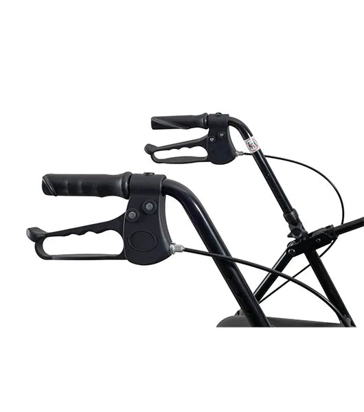 Medacure Steel Rollator with 6" Wheels | R300-6-KD-BLK, R300-6-KD-BLU, R300-6-KD-RED | Multiple Color Options Available
