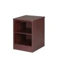 MedaCure BF-NS1 Serenica Collection Behavioral Health 1 Shelf Night Stand | Mahogany, Maple, Cherry & Coastal Grey Finishes - Night Stands - Stretchers R Us