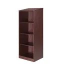 MedaCure BF-WR3S24 Serenica Collection Behavioral Health 3 Shelf Wardrobe | 24" Wide | Mahogany, Maple, Cherry & Coastal Grey Finishes - Wardrobes - Stretchers R Us