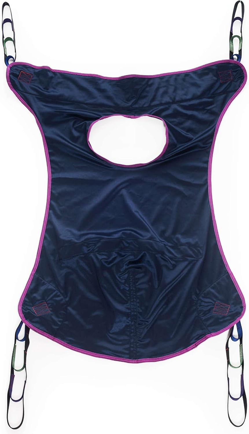 Medacure Full Body Sling with Commode Patient Lift Sling | S100-C, M200-C, L300-C, XL400-C | Multiple Size Options Available - Commode Slings - Stretchers R Us