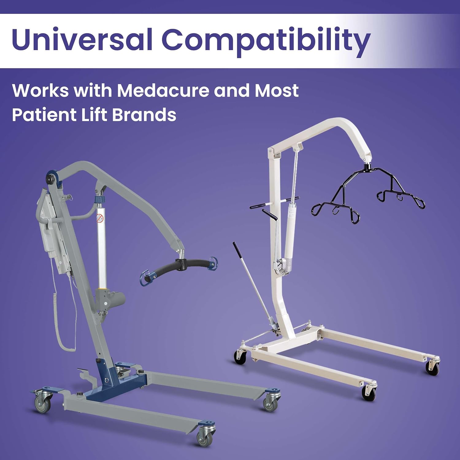 Medacure Full Body Sling with Commode Patient Lift Sling | S100-C, M200-C, L300-C, XL400-C | Multiple Size Options Available - Commode Slings - Stretchers R Us