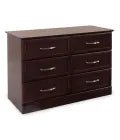 MedaCure HC-DR6D Hamilton Collection 6 Drawer Dresser | Cherry & Mahogany Finishes - Dressers - Stretchers R Us