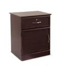 MedaCure HC-NS1D Hamilton Collection 1 Drawer Nightstand | Cherry, Mahogany & Maple Finishes - Night Stands - Stretchers R Us