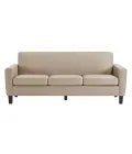 MedaCure HC-S3S Hamilton Collection Common Area 3 Seat Sofa | Beige, Grey & Steel Colors - Sofas - Stretchers R Us