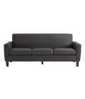 MedaCure HC-S3S Hamilton Collection Common Area 3 Seat Sofa | Beige, Grey & Steel Colors - Sofas - Stretchers R Us