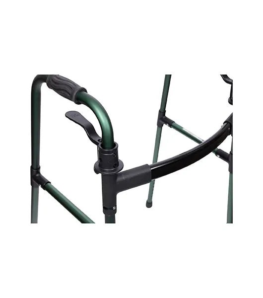 Medacure Lightweight Adult Paddle Walker with 5" Wheels | AW5WP-BLK, AW5WP-BLU, AW5WP-GRN, AW5WP-RED | Multiple Color Options Available - Lightweight Walkers - Stretchers R Us