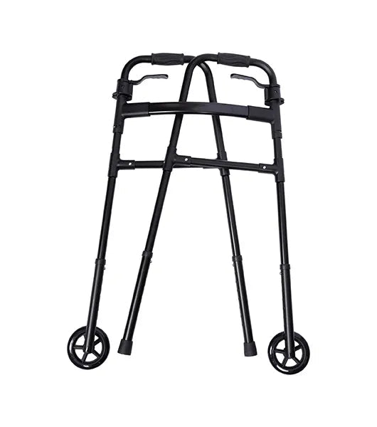 Medacure Lightweight Adult Paddle Walker with 5" Wheels | AW5WP-BLK, AW5WP-BLU, AW5WP-GRN, AW5WP-RED | Multiple Color Options Available - Lightweight Walkers - Stretchers R Us