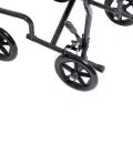 MedaCure TCA17 / TCA19 Lightweight Aluminum Transport Chair | 17" & 19" Seat Widths | Black, Blue & Forest Green - Lightweight Wheelchair - Stretchers R Us