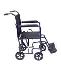 MedaCure TCA17 / TCA19 Lightweight Aluminum Transport Chair | 17" & 19" Seat Widths | Black, Blue & Forest Green - Lightweight Wheelchair - Stretchers R Us