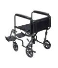 MedaCure TCA17 / TCA19 Lightweight Aluminum Transport Chair | 17" & 19" Seat Widths | Black, Blue & Forest Green - Lightweight Wheelchair - Stretchers R Us