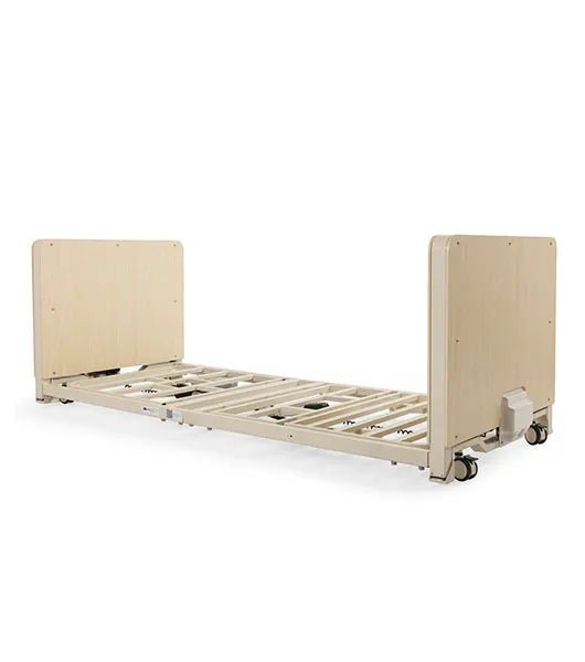 Medacure ULB3.9 - 42 | Ultra - Low 42″ Bed | Long Term Care Bed Frame | Custom Finish & Rail Options - Long Term Care Bed - Stretchers R Us