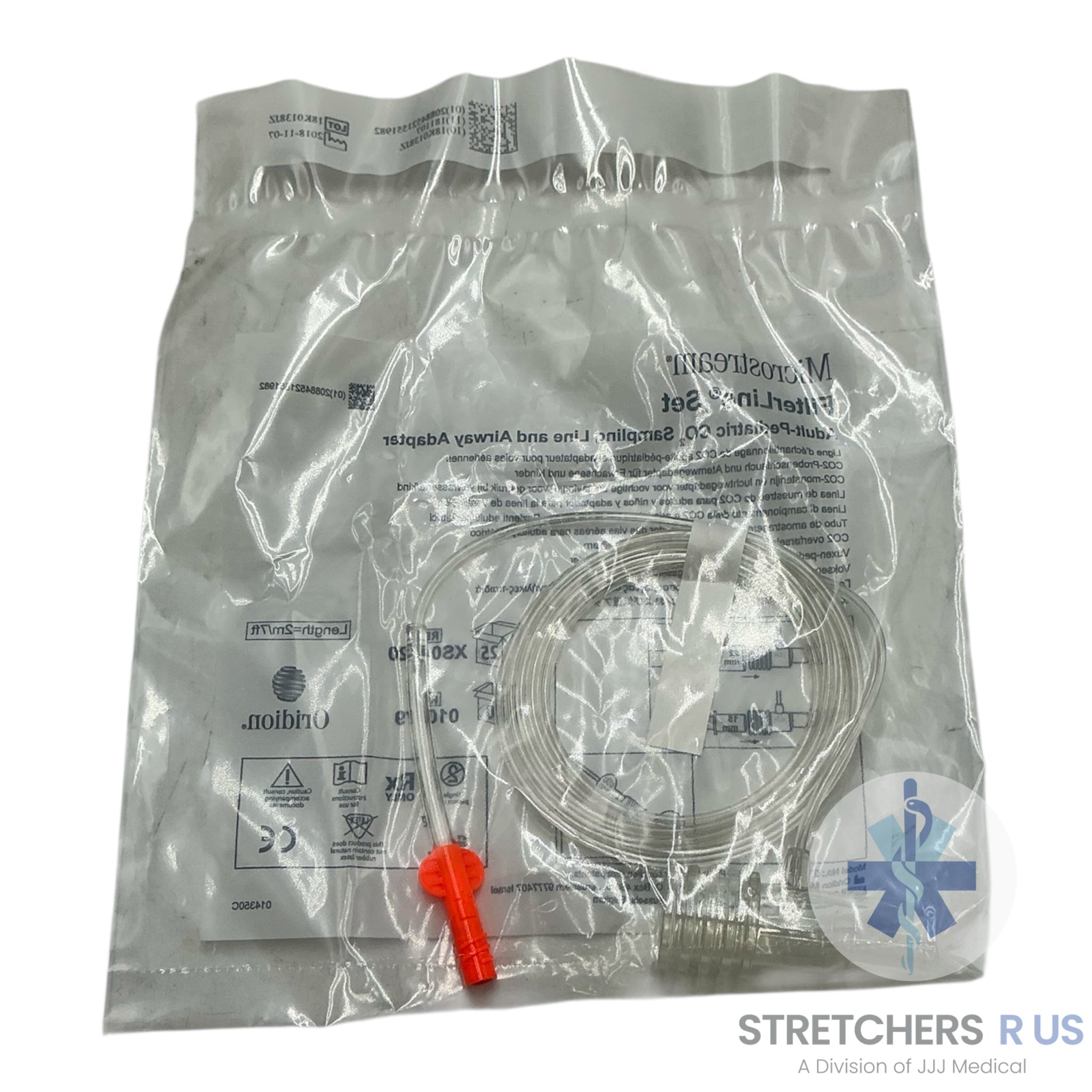 Microstream FilterLine Set Adult/Pediatric CO₂ Sampling Line – Sold Individually - CO₂ Sampling Line - Stretchers R Us