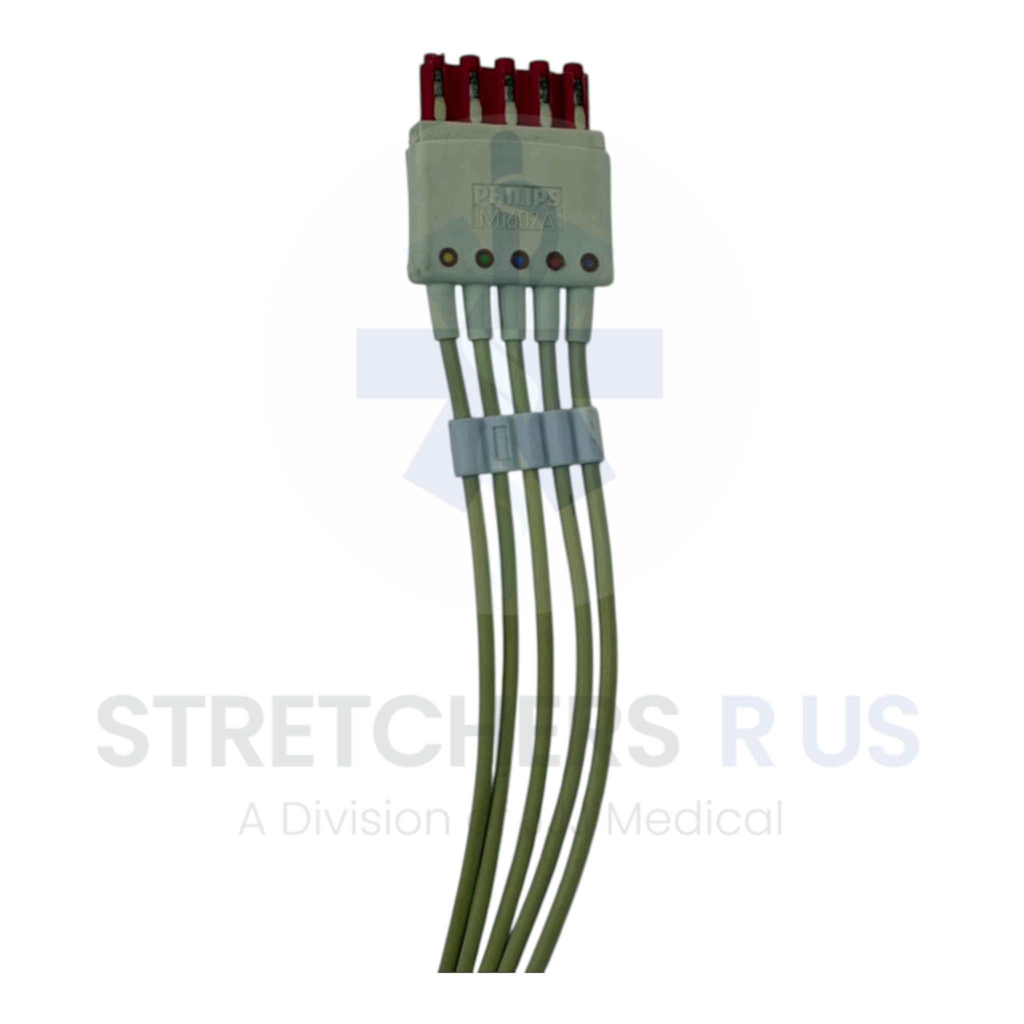 Philips | M1602A | 5-Lead Snap Chest ECG Lead Set, AAMI - Stretchers R Us