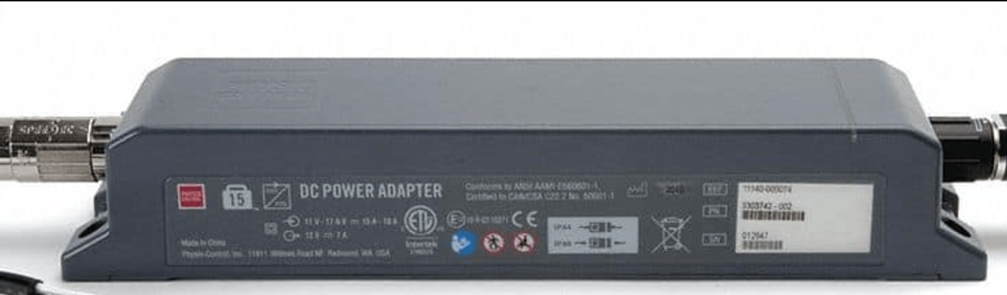 Physio - Control LIFEPAK 15 AC & DC Power Adapter – OEM Power Supply (New & Used Options) - LIFEPAK 15 Parts - Stretchers R Us