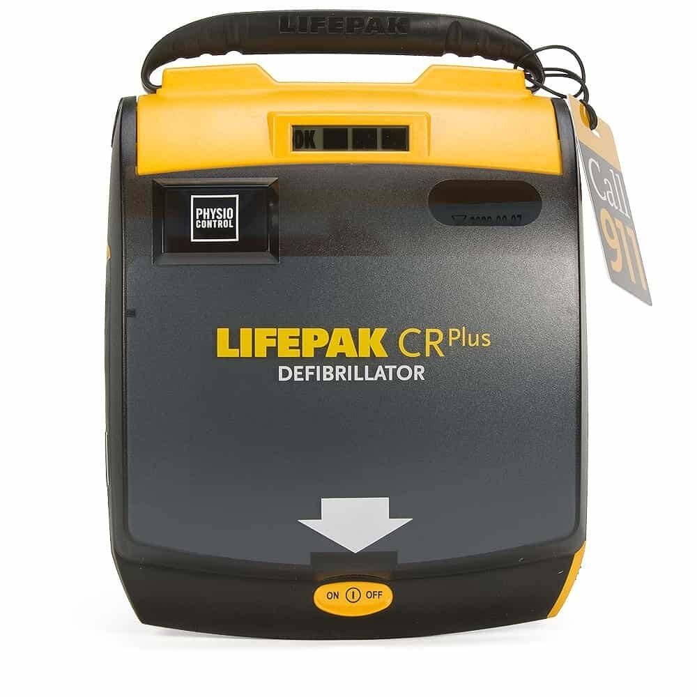 Physio Control LifePak CR Plus AED - Fully Automatic - Pre-owned - Stretchers R Us