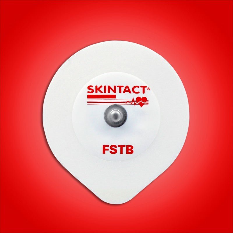 Skintact FS-TB Foam Wet Gel ECG Electrodes with Lift Tab | Box & Case Quantities - ECG/EKG Electrodes - Stretchers R Us