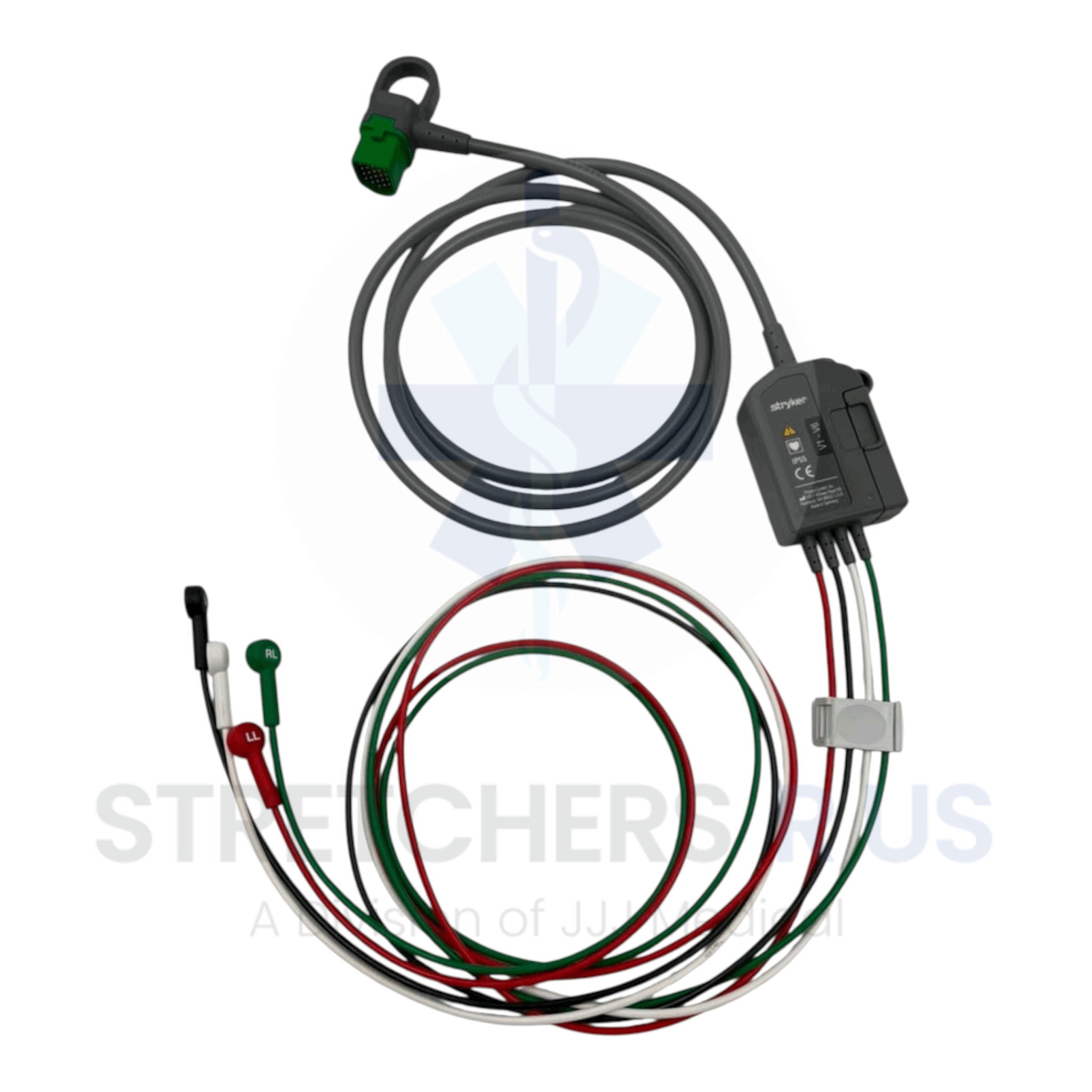 Stryker | 11111-000036 | LIFEPAK 35 4-Wire ECG Cable, 5 ft - Stretchers R Us