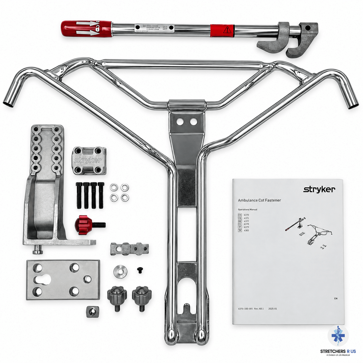 Stryker 6370 Floor Mount Cot Fastener System - Stryker - Stretchers R Us