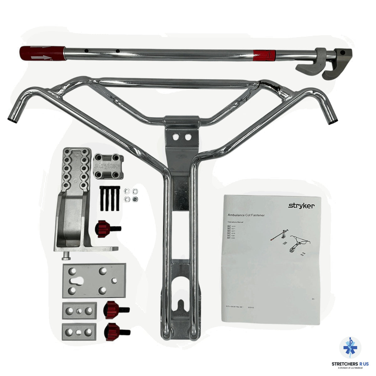 Stryker 6370 Floor Mount Cot Fastener System - New or Refurbished - Stryker - Stretchers R Us