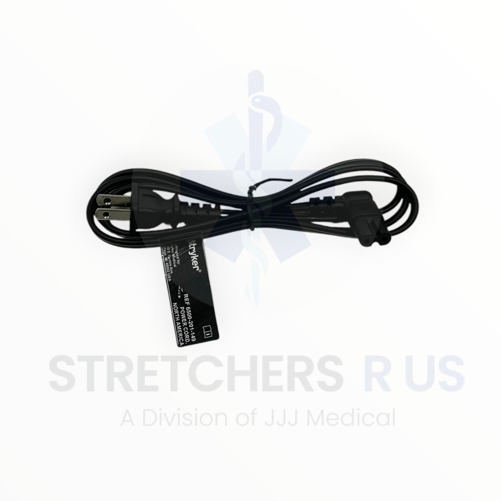 Stryker | 6500201149 | SMRT Charger North American AC Power Cord - Stretchers R Us