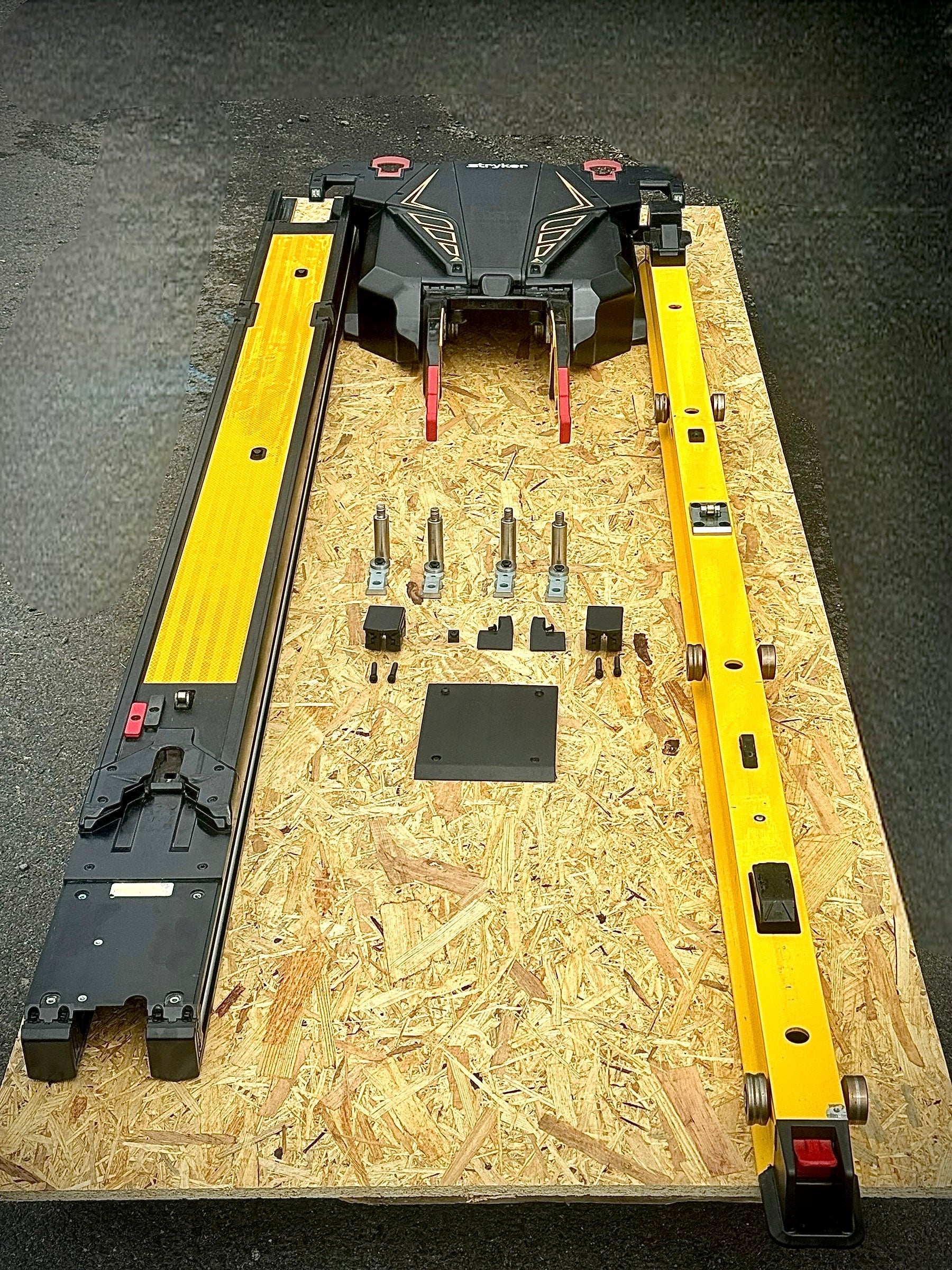 Stryker Power Load Cot Fastener System Model 6390 (Complete With Floor Plate) - Stryker - JJJ Medical