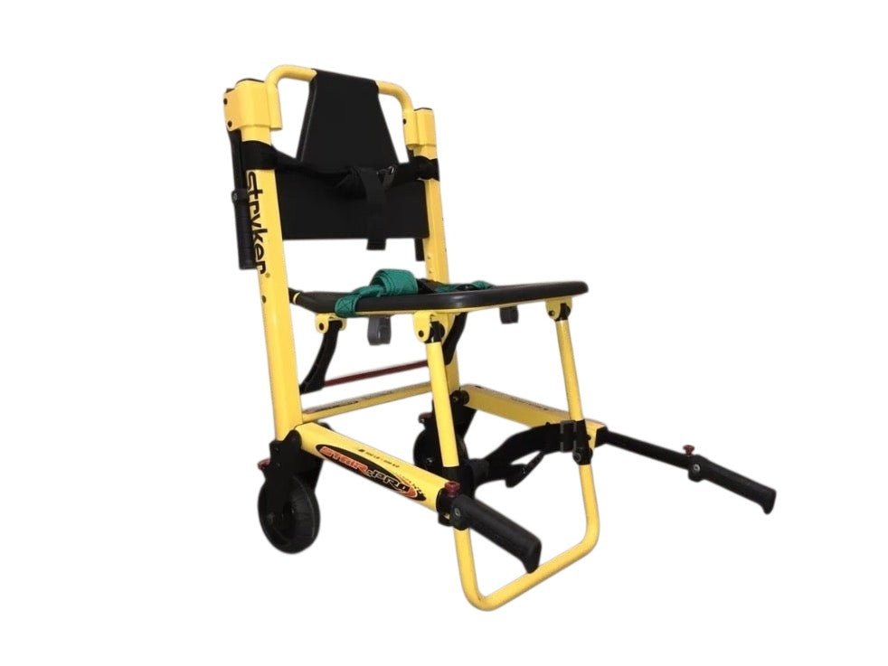 Stryker Stair - PRO (6250) Stair Chair – 500 lb Capacity – Without Front Guide Wheels - Stryker - Stretchers R Us