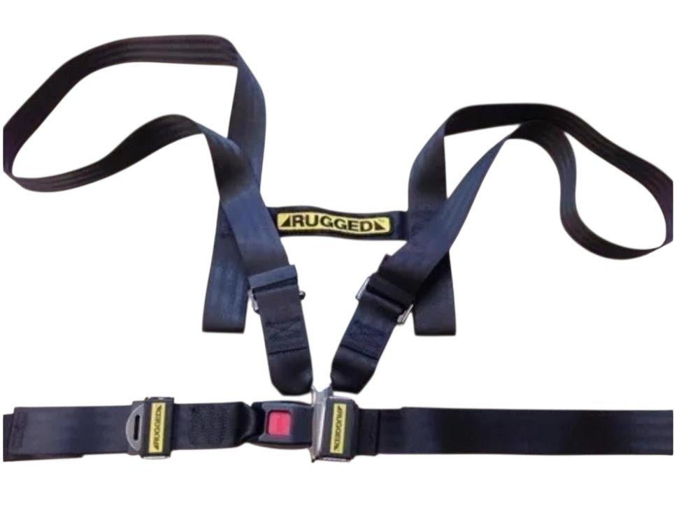 Stryker Stretcher Cot Shoulder Harness 4 Point Straps Restraints Ferno Rugged - Stryker - Stretchers R Us
