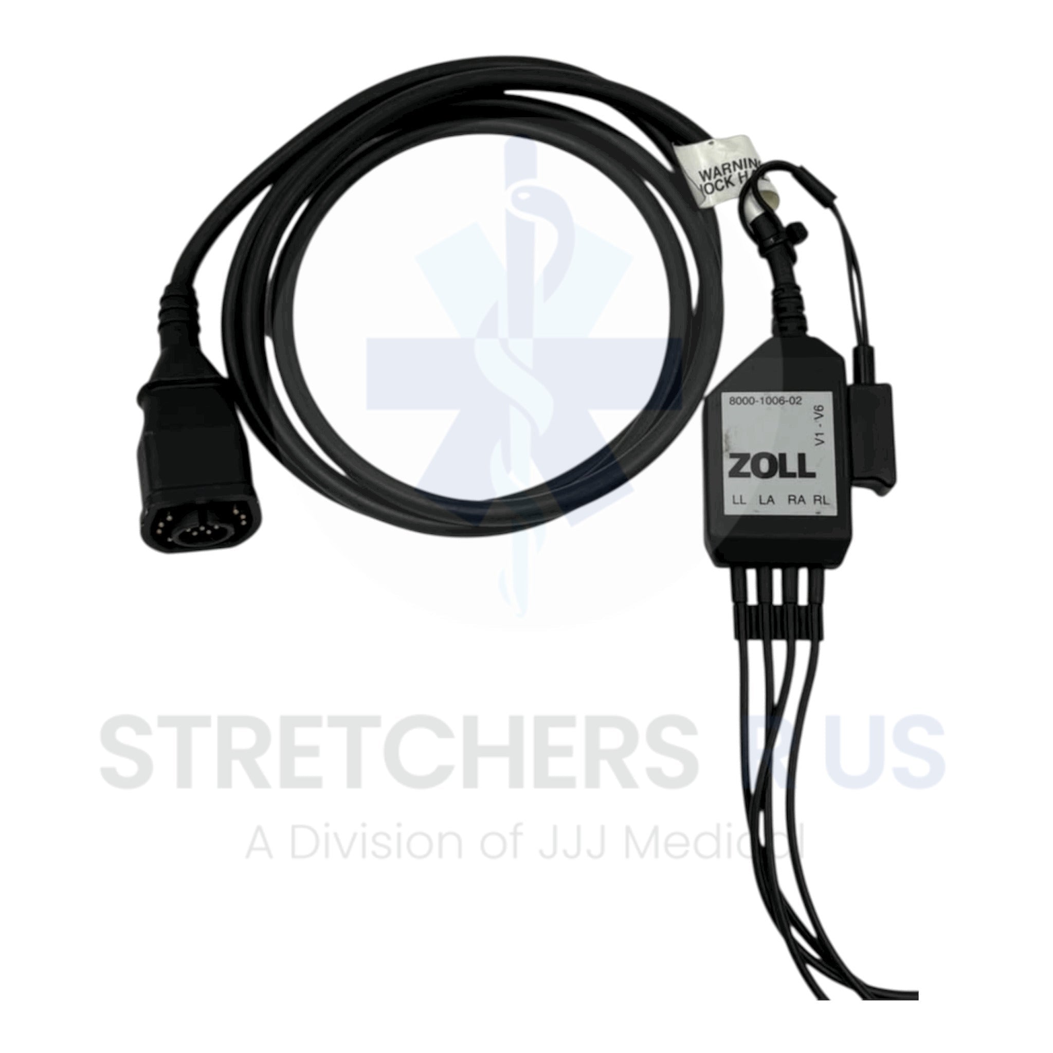 ZOLL | 8000-1006-02 | 7 ft Limb-Lead Patient Cable for 12-Lead ECG - Stretchers R Us