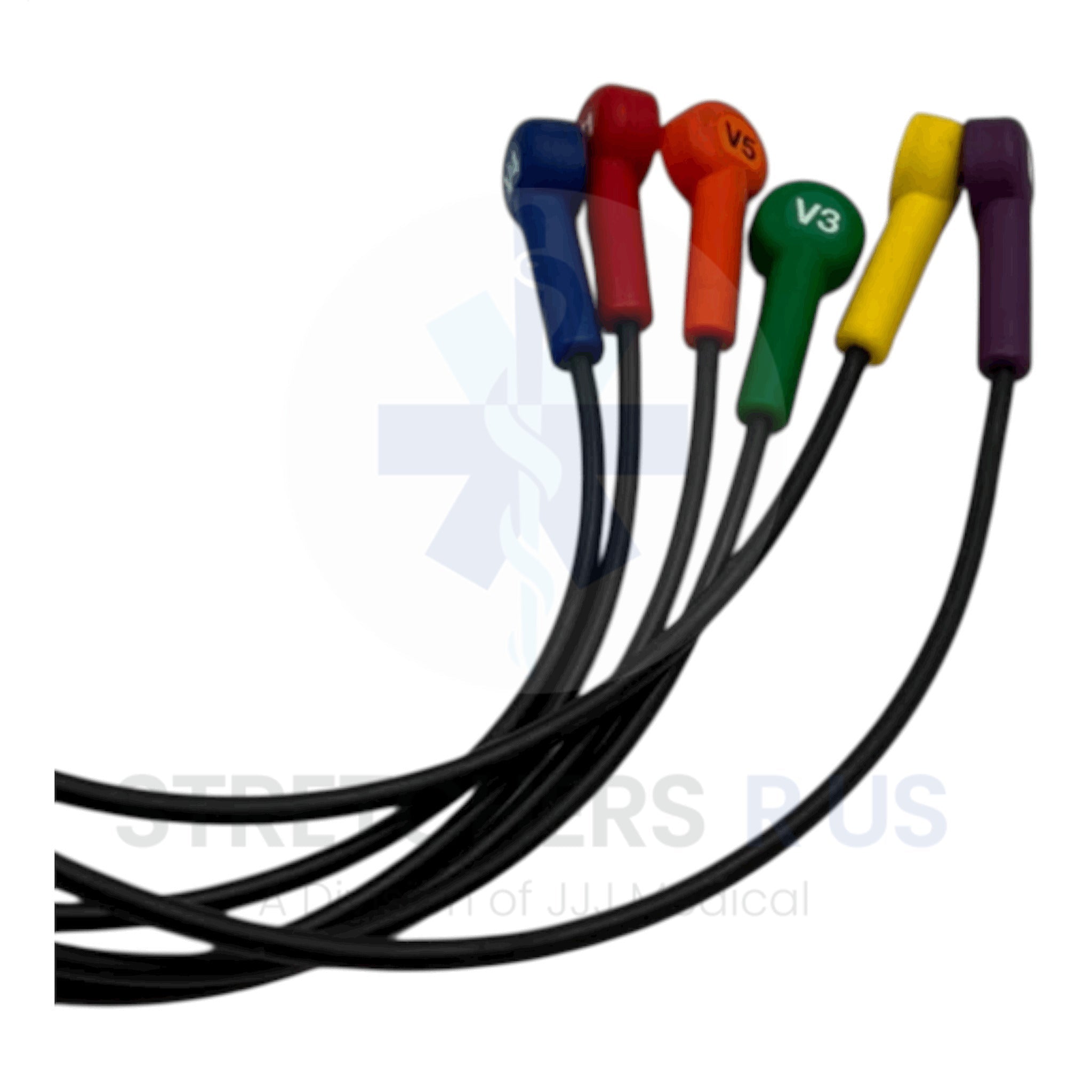 ZOLL | 8000-1008-01 | V-Lead Patient Cable for 12-Lead ECG, 3.5 ft - Stretchers R Us