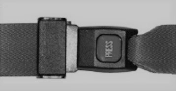 Universal Lap Belts 11152BK