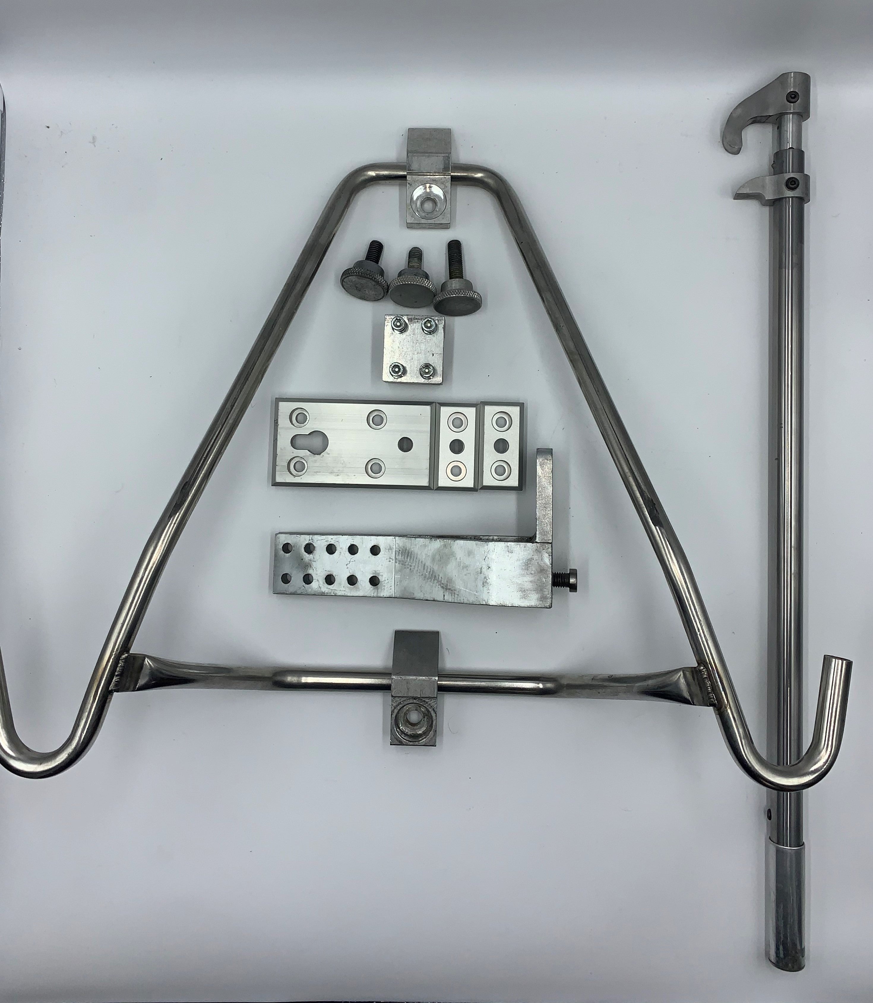 Ferno Model 175-3 Fastening System With Floor Plates | Used Equipment FW175-3