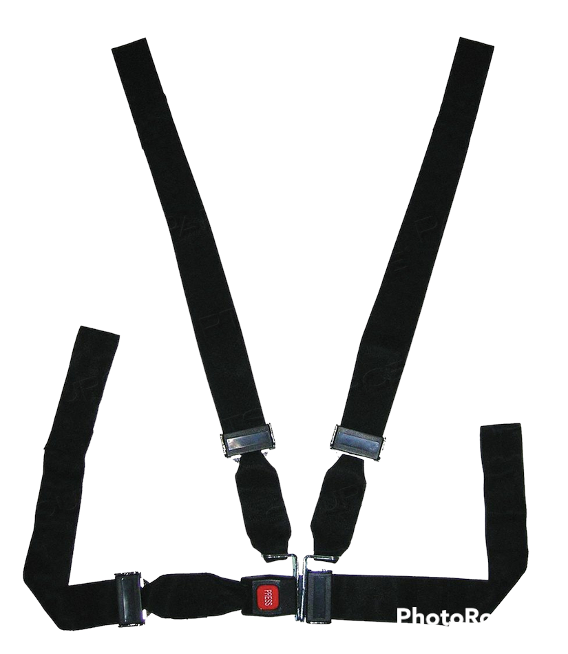Ambulance Stretcher Shoulder Harness 4 Point Straps for Stryker / Ferno | NEW 11160BK