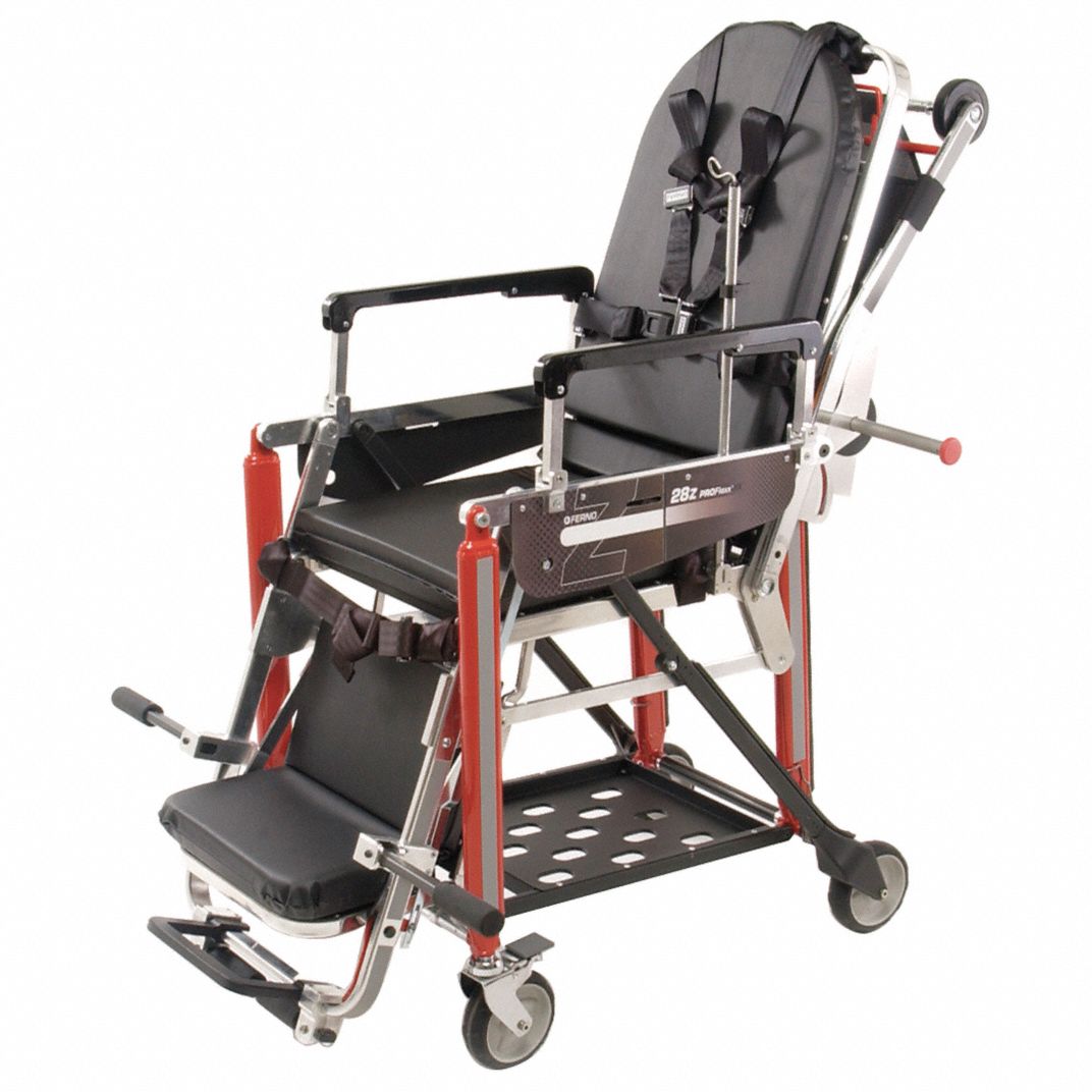 Ferno 28Z ProFlexx EMS Ambulance Stretcher Cot Chair Bed 700 Lb Capacity | Refurbished - Medical Stretchers & Gurneys - JJJ Medical