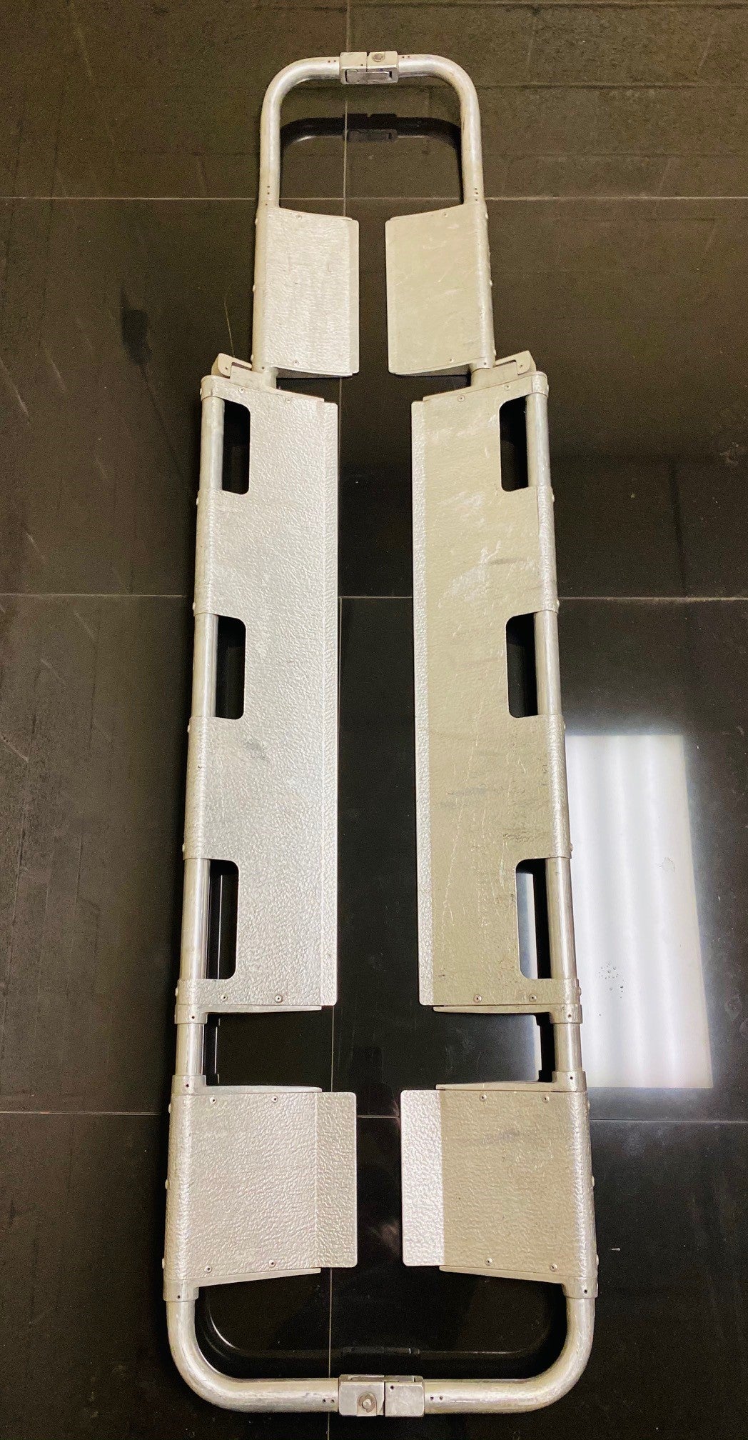 Ferno Aluminum Scoop Stretcher - Used Equipment 108037 - JJJ Medical