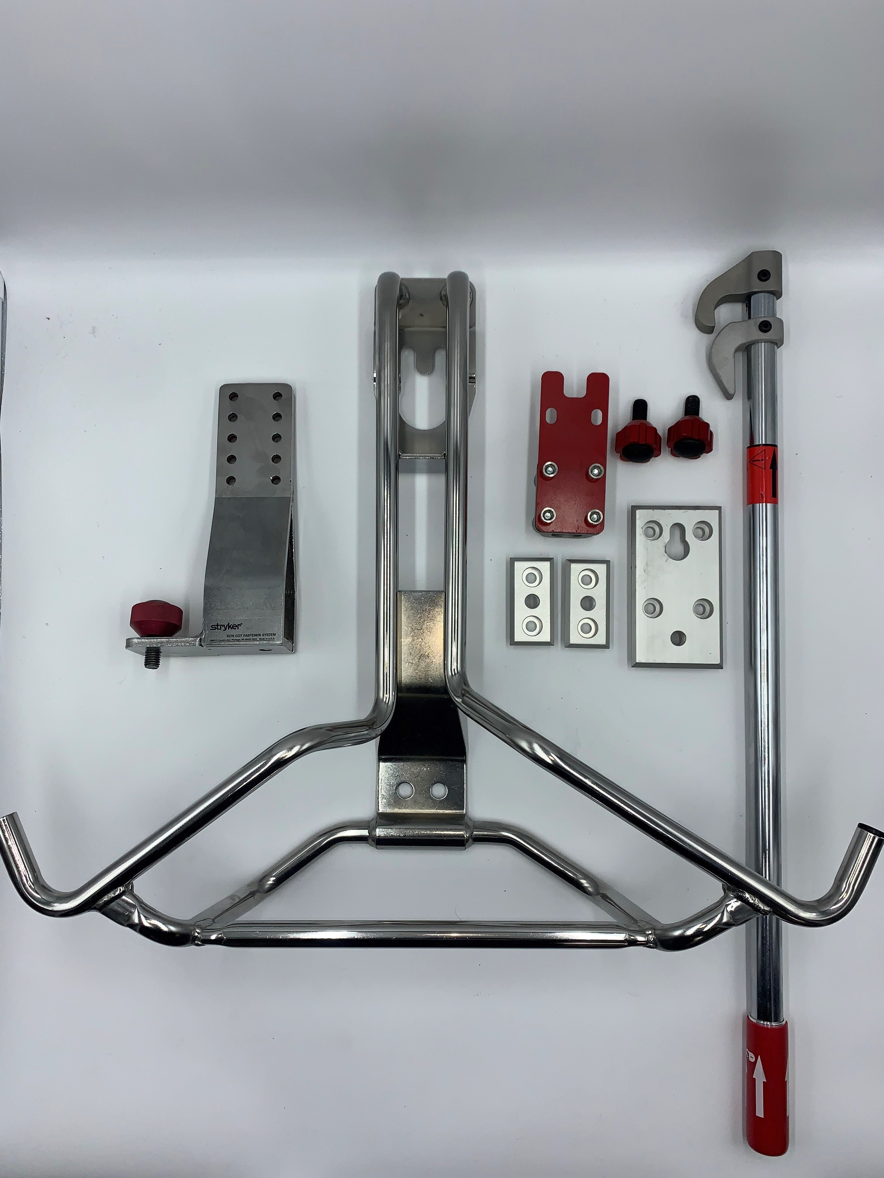 Stryker Ferno 6370 Fastening System With Floor Plates | Used Equipment 6370000000 - Stryker - JJJ Medical