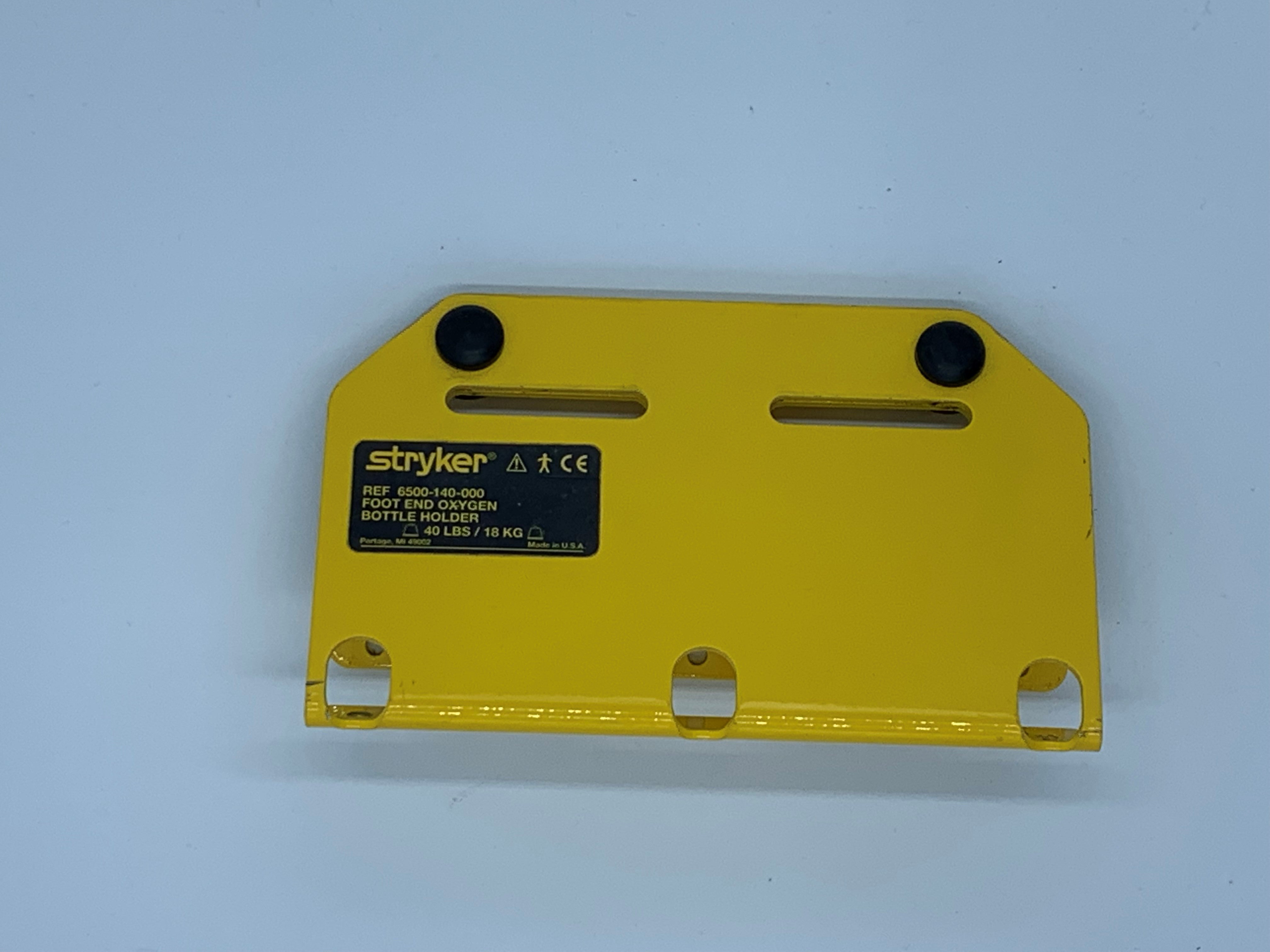 Stryker Foot End Oxygen Bottle Holder for Stryker Power Pro | Used 6500140000 - Stryker - JJJ Medical