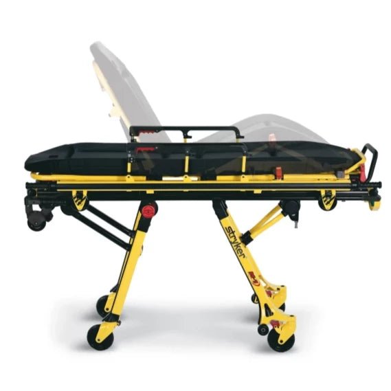Stryker M1 (6100) Ambulance Cot with Mounting Track - Medical Stretchers & Gurneys - JJJ Medical