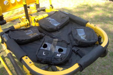 Stryker Mx Pro Head End Pocketed Storage Pouch | Used 6080128010 - Stryker - JJJ Medical