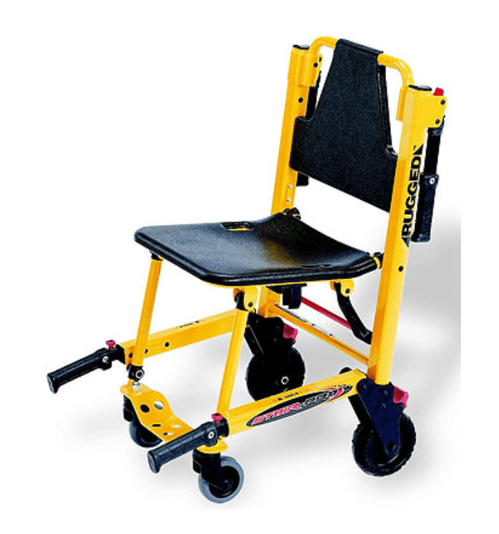 Stryker Stair - PRO (6251) Stair Chair – 500 lb Capacity – With Front Guide Wheels - stryker - JJJ Medical