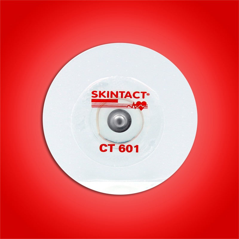 Skintact CT-601 Clear Tape Solid Gel ECG Electrodes | Box & Case Quantities